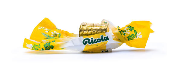 Bonbon ausgepackt